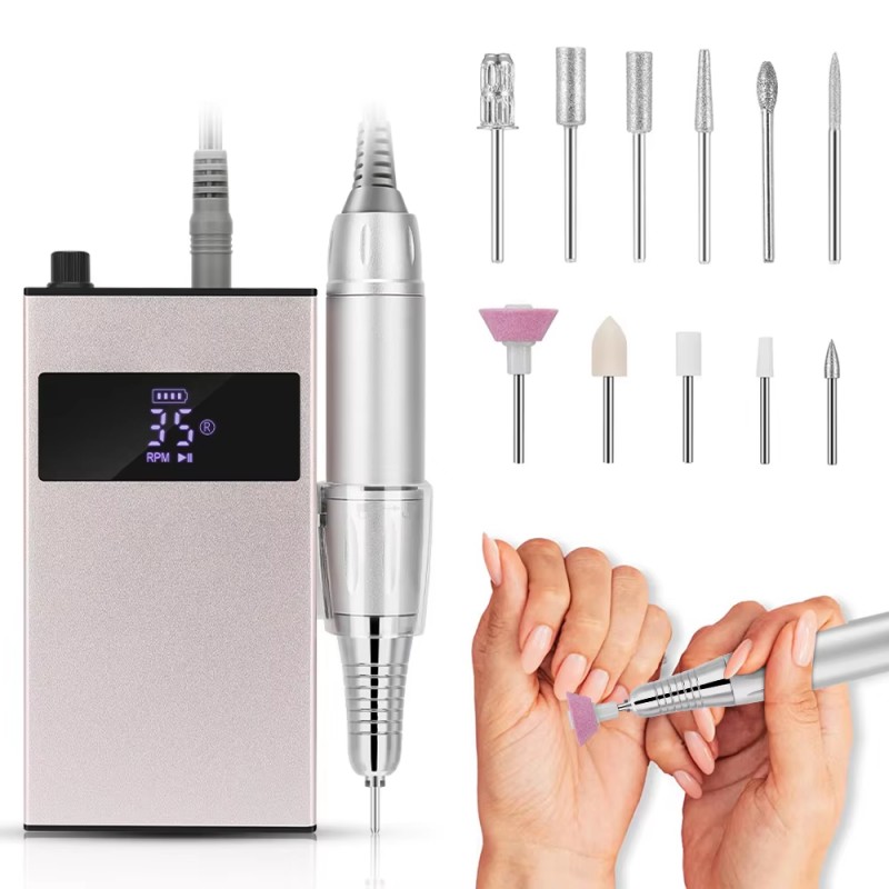 Нискошумна преносива бушилица за нокте